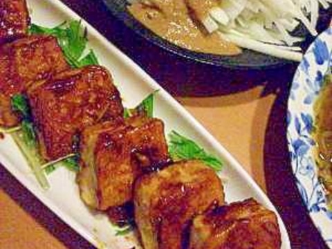 こってりカリカリ♪簡単揚げ焼き豆腐